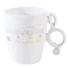 Porcelain Cup "The Snow Falls Softly"