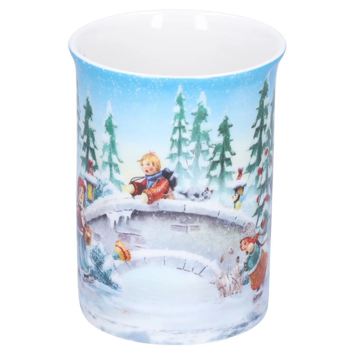 Porcelain Mug "Ice Skating"