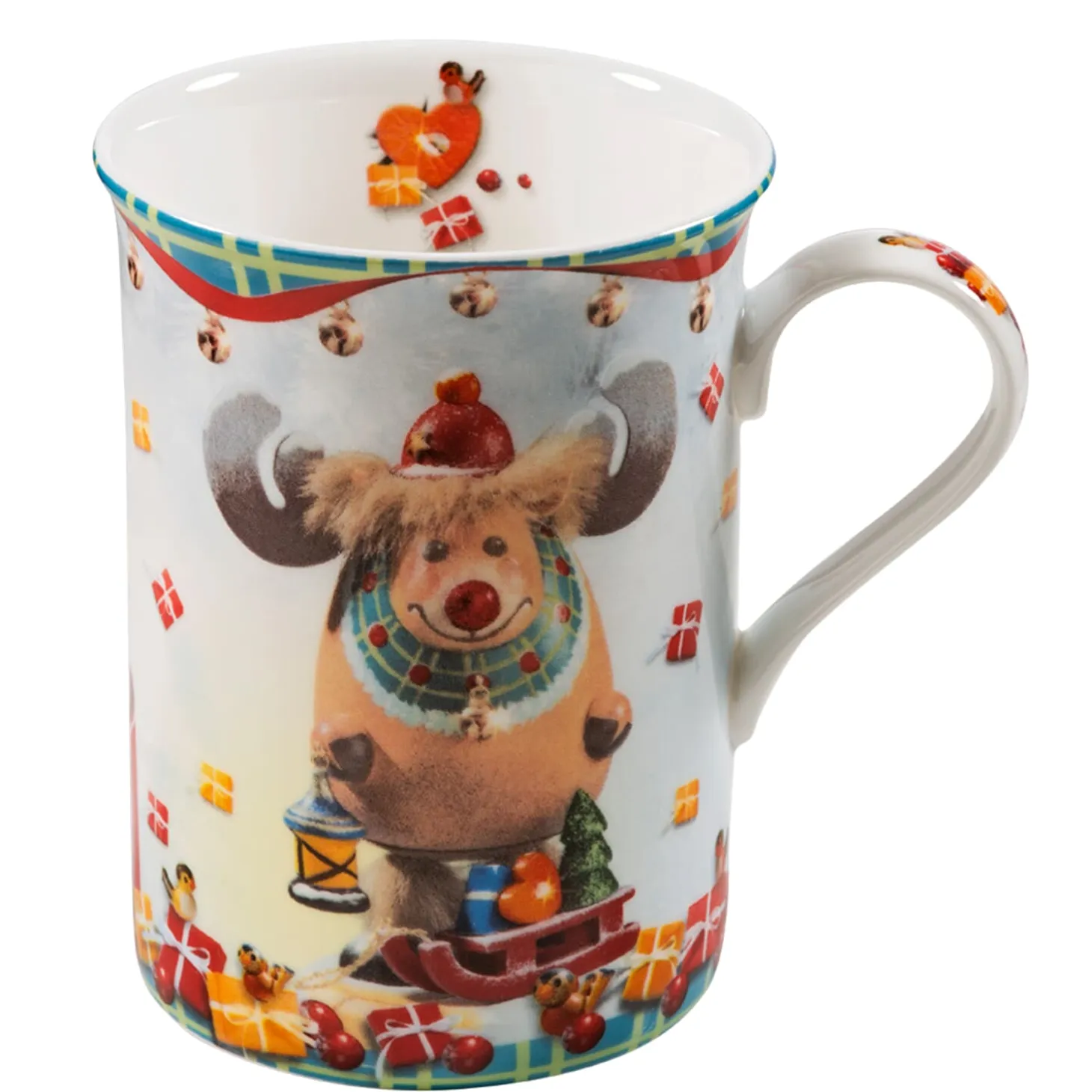 Porcelain Mug "Rudi, The Christmas Moose"