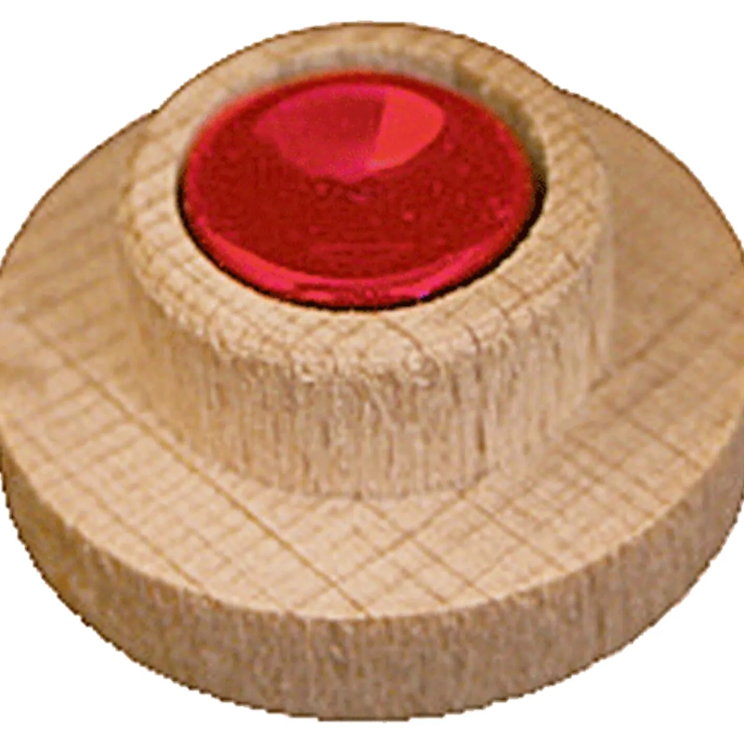 Pyramid Glass Bearing, D 1" (28 Mm)