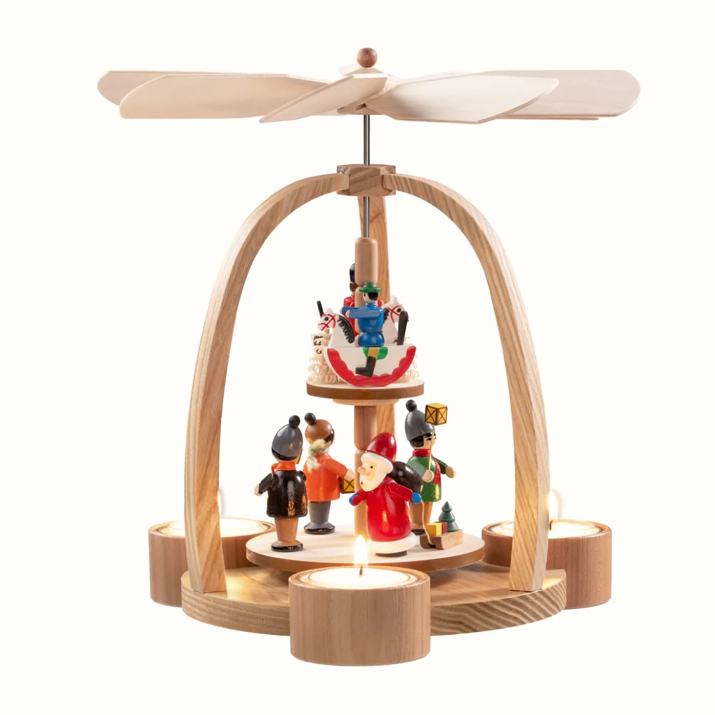Pyramid "Santa Claus And Horsemen"