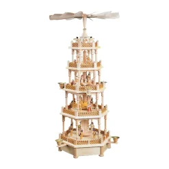 Pyramid With Music "Birth Of Christ"