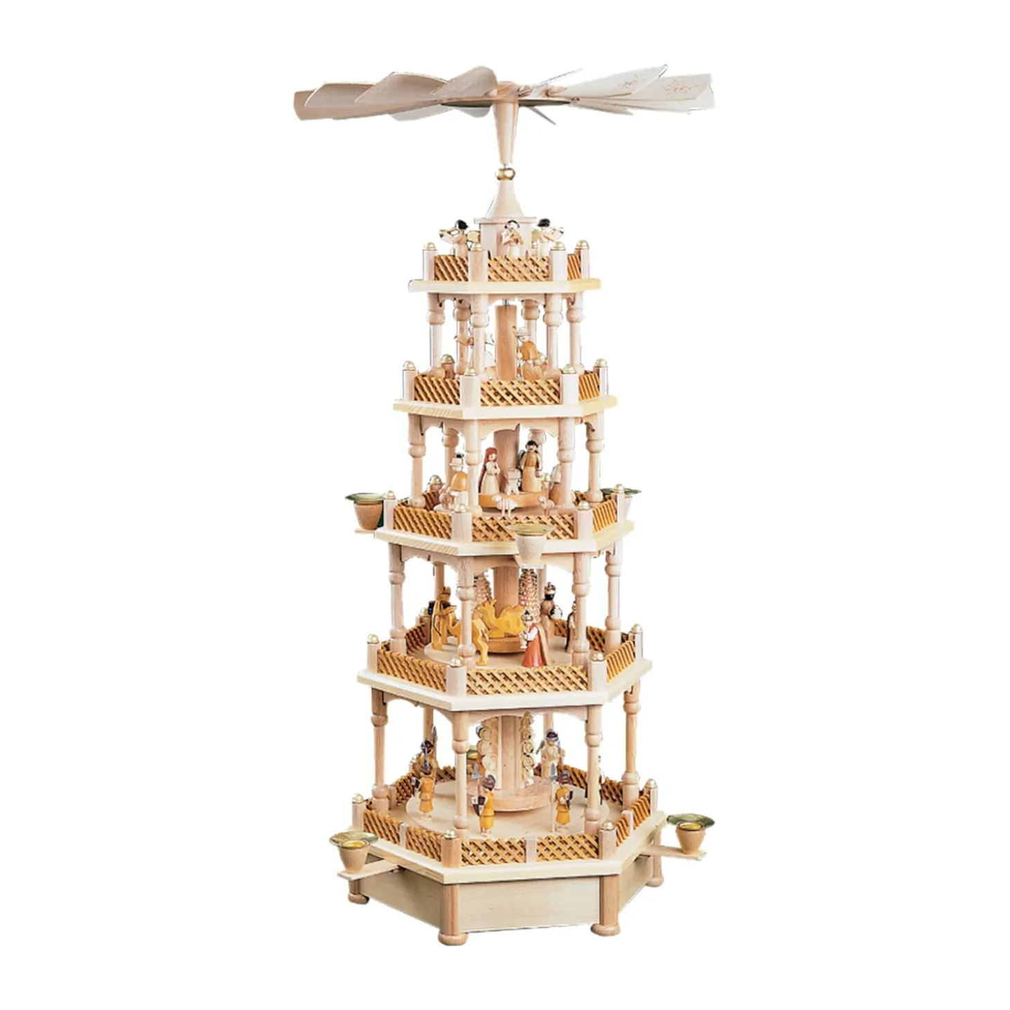 Pyramid With Music "Birth Of Christ"