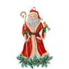 Santa With Holly