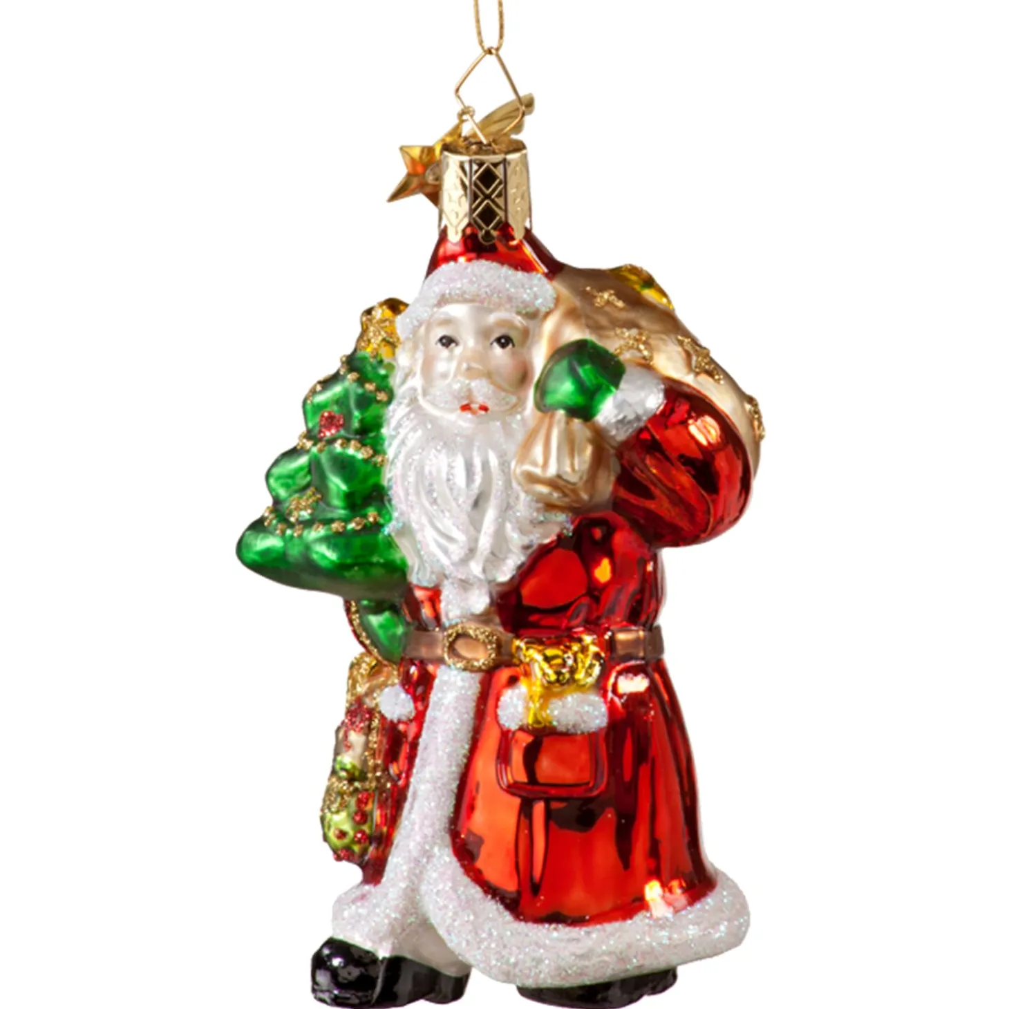Santa With Tree