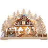 Schwibbogen "Christmas Bakery", 230V With Usb A Port