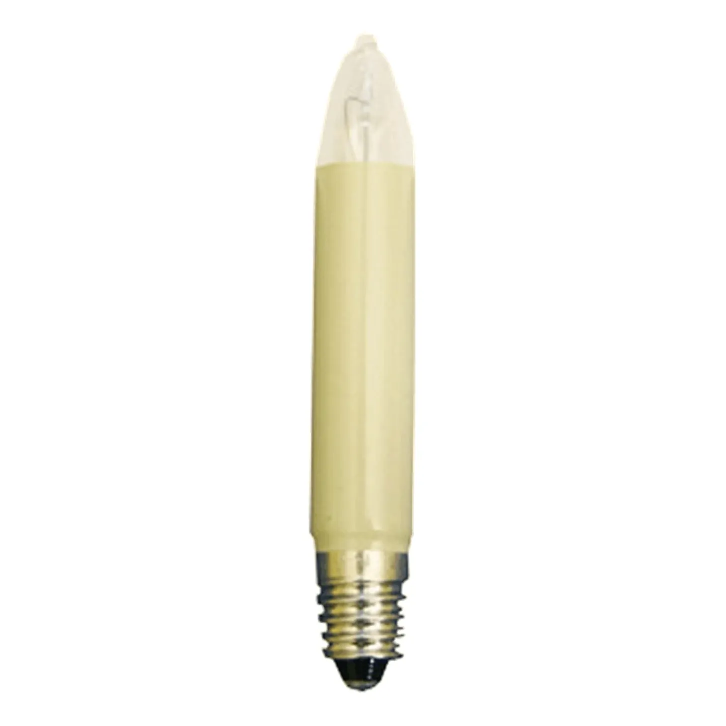 Shaft Light Bulb, 23V/3W/E10, Height 2.75" (70Mm)