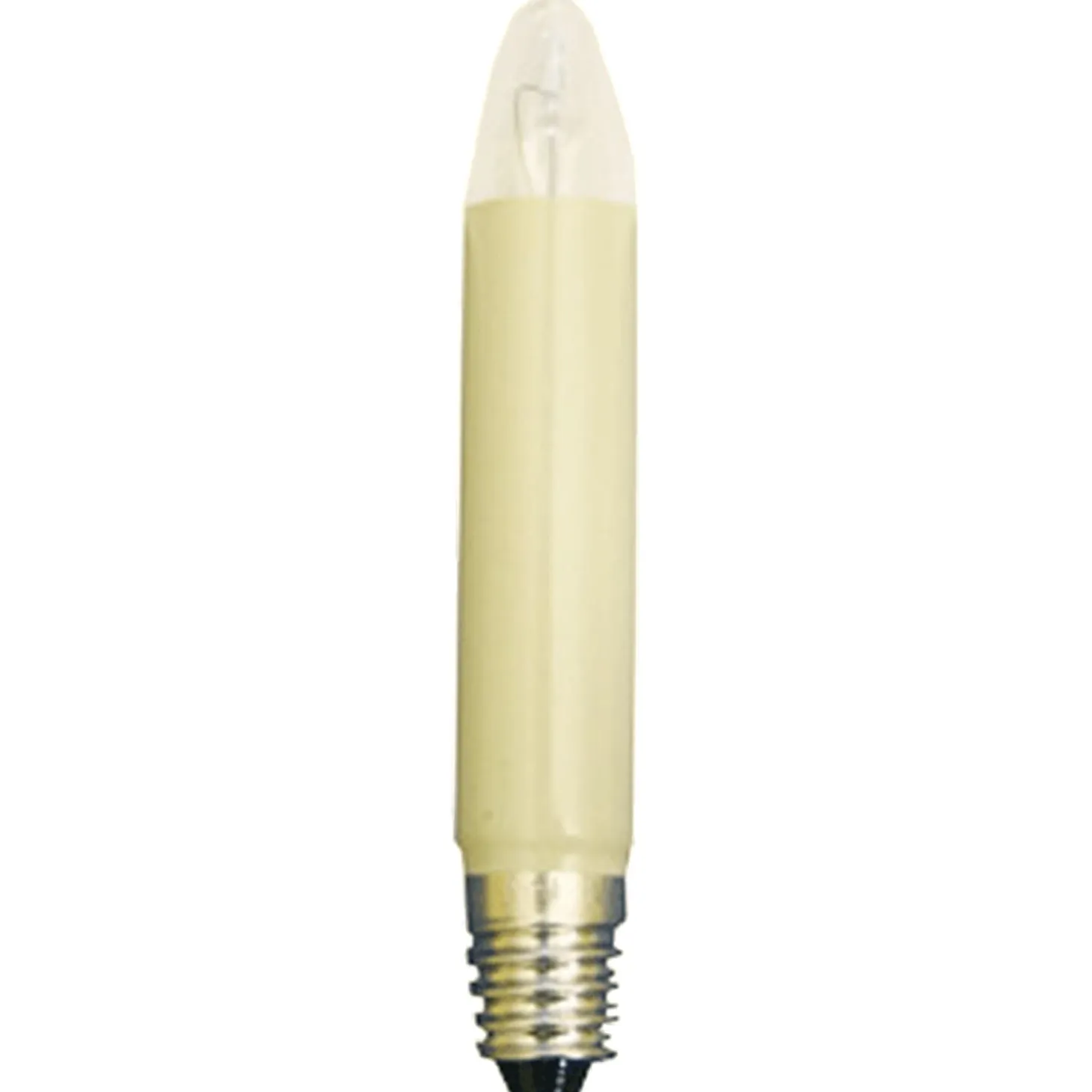 Shaft Light Bulb,55 V/3W/E10, Height 2 3/4" (70 Mm)