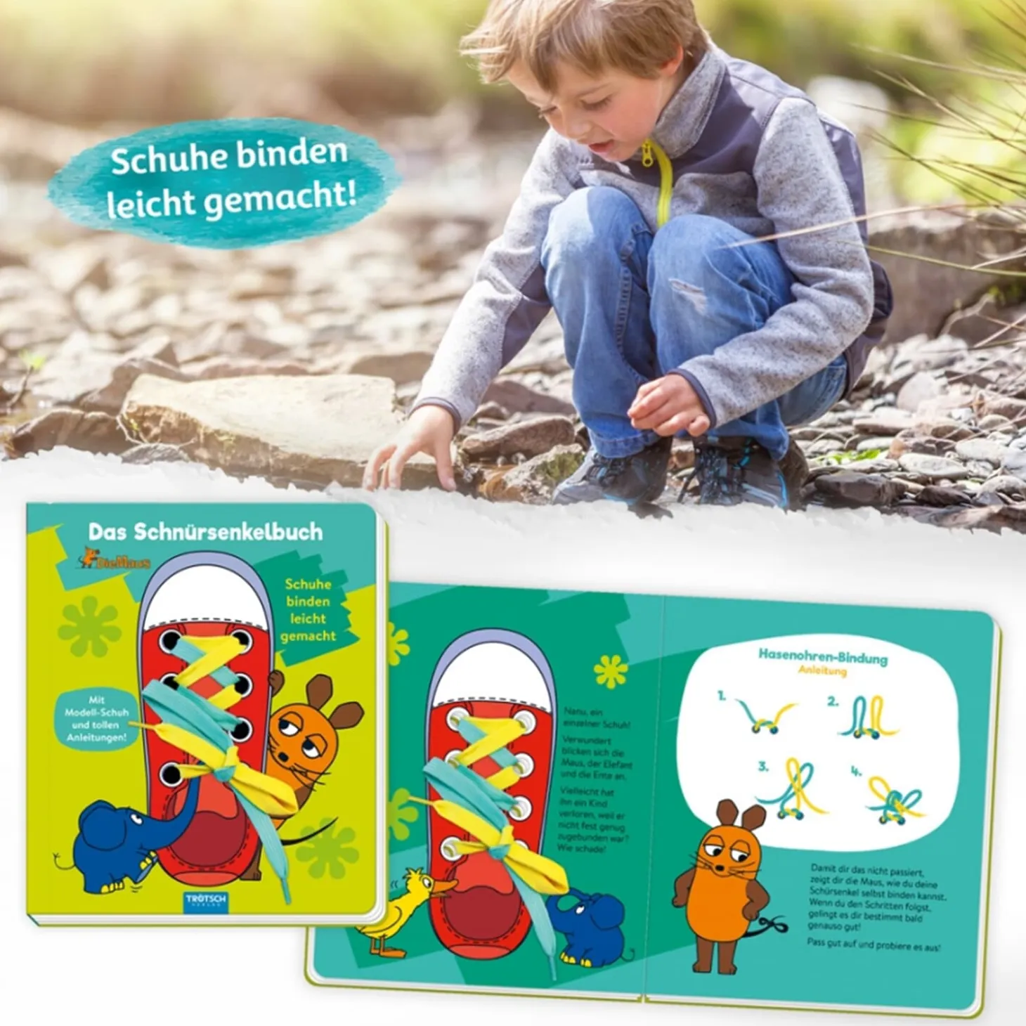 Shoelace Book "The Mouse"