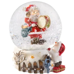Snow Globe "Drum Roll", Small