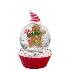 Snow Globe "Gingerbread Muffin"