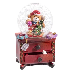 Snow Globe "Teddy's Christmas Surprise"