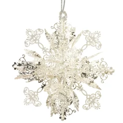 Snowflake, Silver-Plated