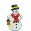 Snowman With Lantern