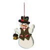 Snowman With Lantern