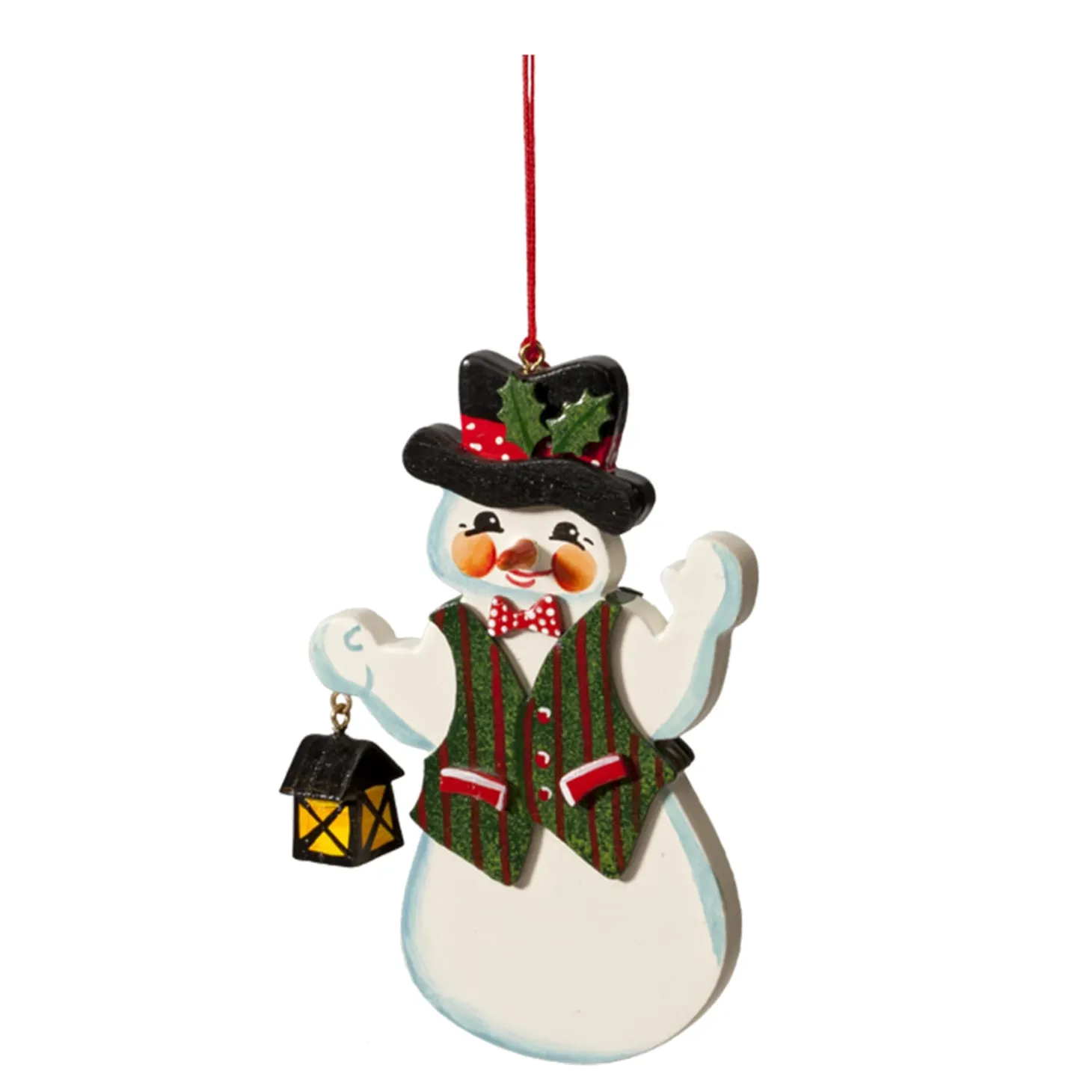 Snowman With Lantern