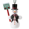 Snowman With Shovel