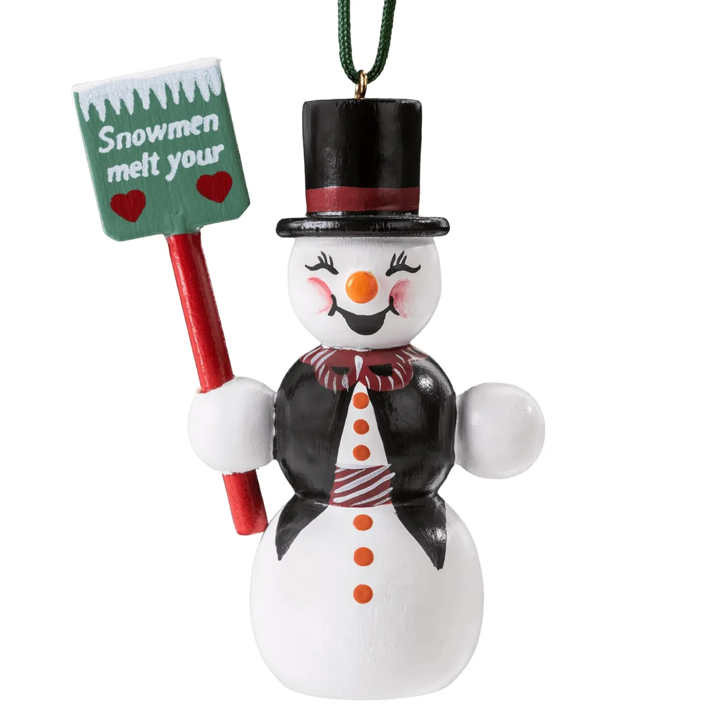 Snowman With Shovel