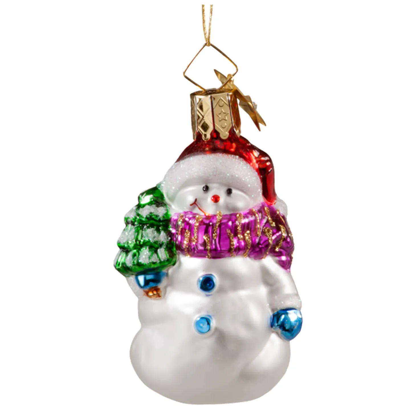 Snowman With Tree