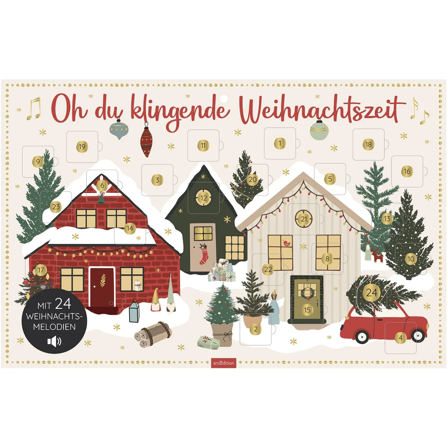 Sound Advent Calendar " Oh You Sounding Christmas Time"