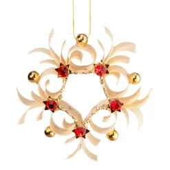 Star With Red Stones