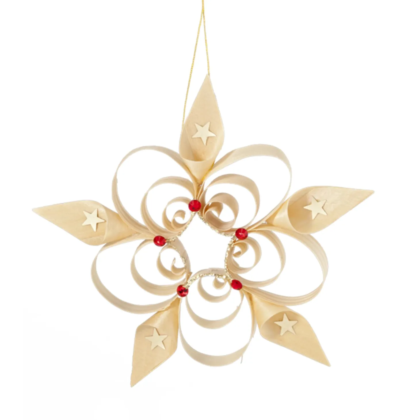 Star With Red Stones