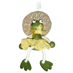 Swinging Figure "Frog With Dress"