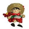 Swinging Figure "Lady With Flower"