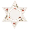 Tablecloth "Christmas Rose White", 25Cm