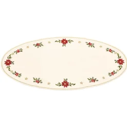 Tablecloth "Poinsettia" 11 X 22.8 Inch