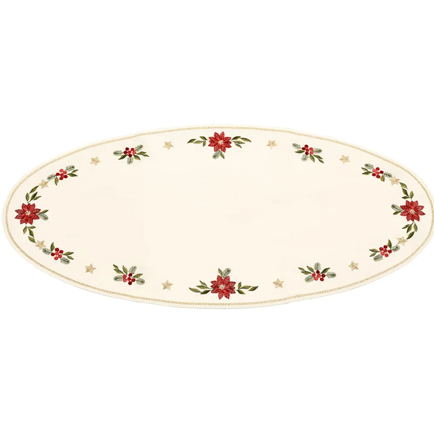 Tablecloth "Poinsettia" 11 X 22.8 Inch