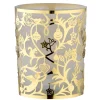 Tealight Glass "Christmas In The Forest" Gold