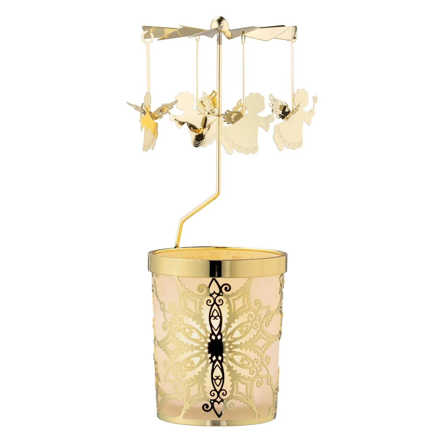 Tealight Mobile "Angel", Gold