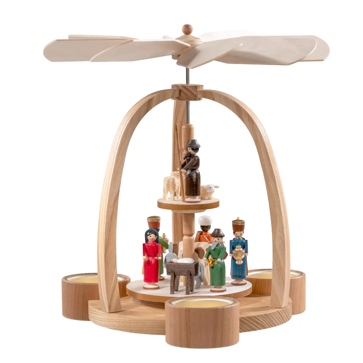 Tealight-Pyramid Birth Of Christ