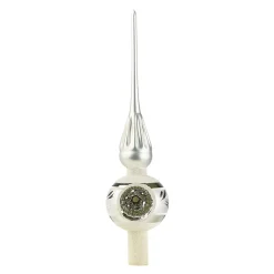 Tree Top Silver With Silver Reflex Star