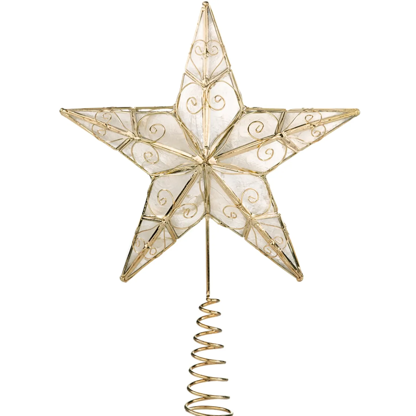 Tree Toppper Star With Ornaments