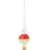 Tree-Topper Red-White With Twig And Stars