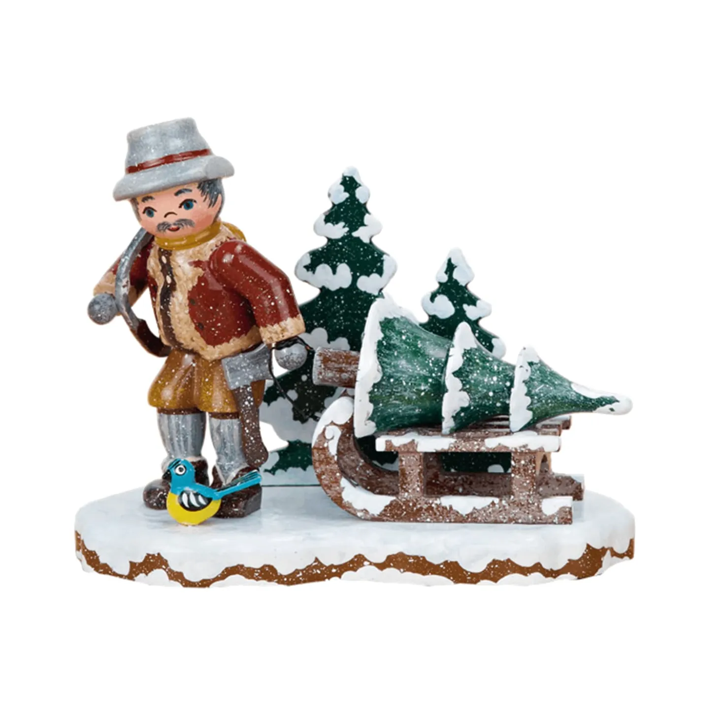Winter Children Christmas Tree Thief